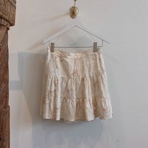 RHYTHM Linen Mini Skirt | Size S